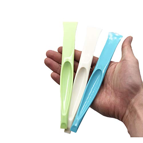 15 Pack Multipurpose Stiff Scraper Gum Scraper,Flexible Plastic
