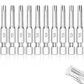 NAUIX 10PCS T25 Torx Bit Set, 2" Long - style: T25