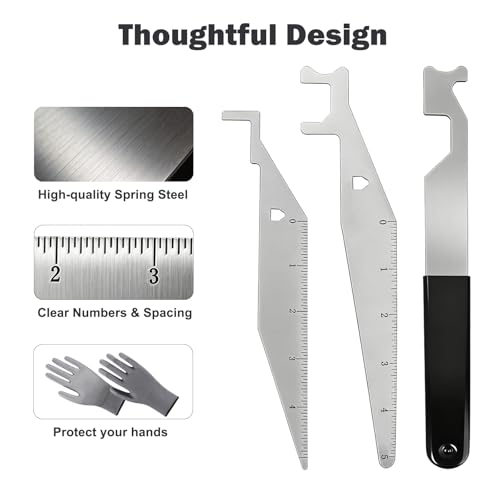 Firefighters' Door Opening Tool Multi-Purpose Kit,Spring Steel Pry Set