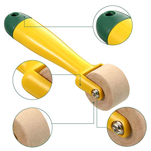 Blulu 2 Pcs Quilting Seam Roller, Sewing Seam Wallpaper Roller