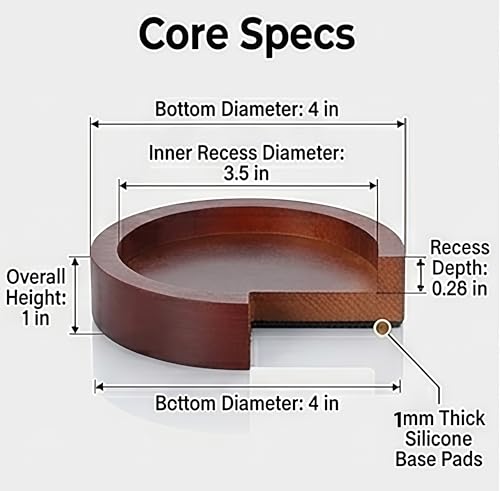 Lufia Solid Pine Wood Bed Risers 1 Inch Lift, Durable Furniture Risers for Beds, Sofas, Desks - Stylish Design, Easy Install, 2,000 lbs Capacity (1 Inch) - size: 1 Inch
