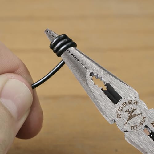 Rongon 5in Small Needle Nose Pliers,Long Nose Plier, Jewelry Plier Tool - size: 2Pcs