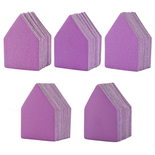 90mm x 65mm Triangle Sanding Sheets, Fits for Milwaukee M12 Fuel Sander - style: 80-240 Grit
