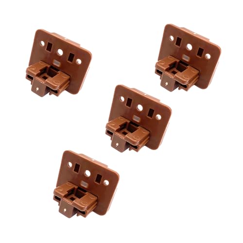 12Pcs Drawer Guides,Drawer Slide Track Guide Glide Repair Kit for Kenlin Rite Trak I System Dressers Center Mount Drawer and Nightstand