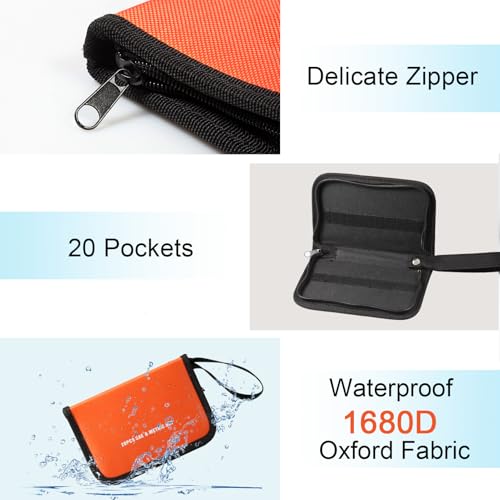 SPEEDWOX 20 Pockets Wrench Tool Storage Bag for Small Size Wrench - size: Metric and SAE Pouch