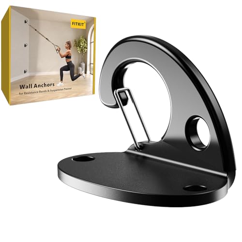 FITKIT 3-Pack Wall Mount Anchor Kit for Resistance Bands