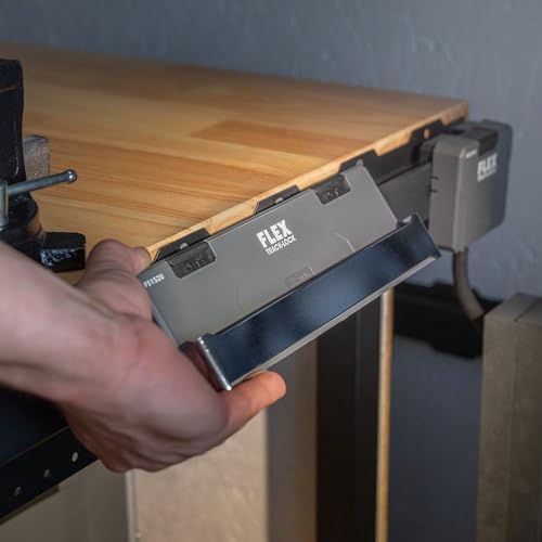 FLEX TRACK-LOCK Wall Mount Storage System Belt & Tool Rack - FS1520 - style: Belt & Tool Rack