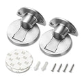 2 Pack 304 Stainless Steel Door Stoppers, Magnetic Door Stop, 3M Double-Sided Adhesive Tape, No Drilling, Door Stop Wall Protector, Office Door Catch, Stop Door