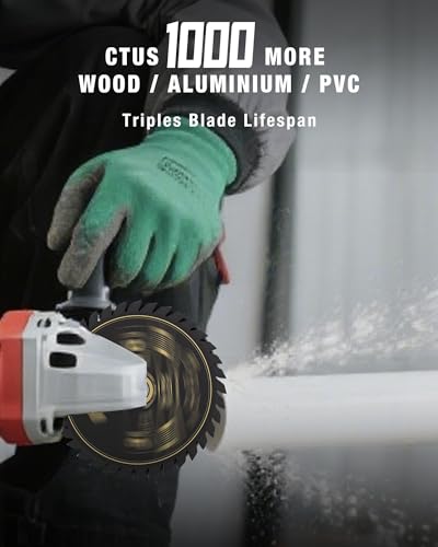 3 Inch 36T Carbide Circular Saw Blades, 3/8-inch Arbor, Cutting Off Tool Plastic Wood. Compatible with Bosch, Ridgid, Ryobi, Milwaukee, DeWalt, Worx (3-Pack)