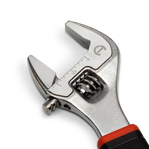 Crescent 8" Adjustable Wrench with Quick-Fit-Jaw | AC38CVS - style: 8"
