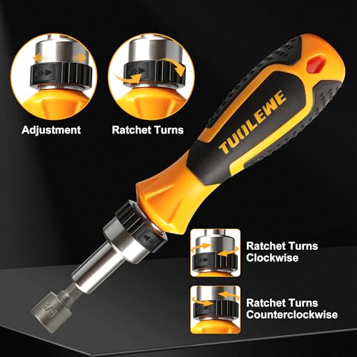 58 in 1 Ratcheting Screwdriver Set with Flexible Shaft