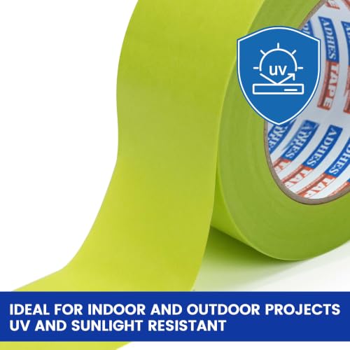 ADHES Green Delicate Surface Washi Masking Tape Painter Tape 2Inch - size: 48mm x 50m