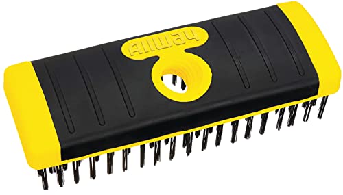 ALLWAY SB619 Carbon Steel Wire Scrub Brush Block - style: Carbon Steel Wire Scrub Brush Block