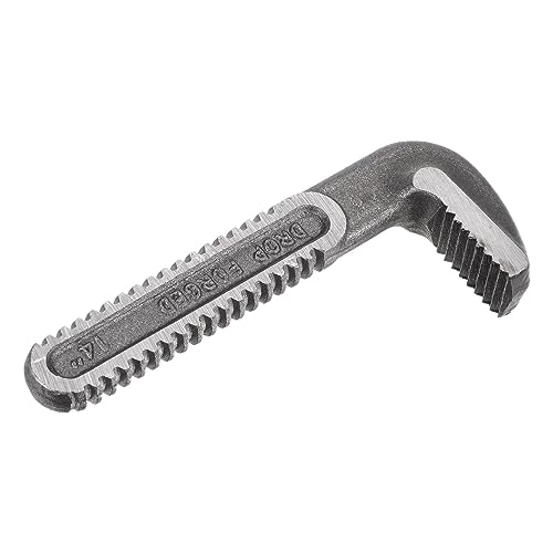 HARFINGTON Pipe Wrench Hook Jaw 14" Plumbing Wrench Replacement Jaws Carbon Steel for 14" Adjustable Wrench - size: 14"