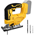 Cordless Jig Saw for DeWalt 20V Battery, Brushless Jigsaw Tool, 0°-45° Bevel Cuts, 3-Position Orbital for Wood/Metal/PVC Cutting (NO Battery)