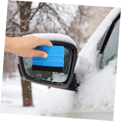 Holibanna Wallpaper Smoothing Tool Kit Peel and Stick Wallpaper Squeegee Set with Scraper Tape Measure Carving Cutter and 5 Refills for Installation and Car Film