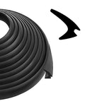 RV Window Rubber Seal Strip 1/2'' x 1/4'' for Boats RV Window Edge, 20Ft - size: 20 Ft