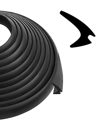RV Window Rubber Seal Strip 1/2'' x 1/4'' for Boats RV Window Edge, 20Ft - size: 20 Ft