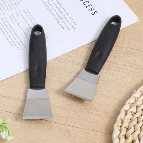 2pcs 3D Print Scraper, Metal 3D Print Removal Tool Black