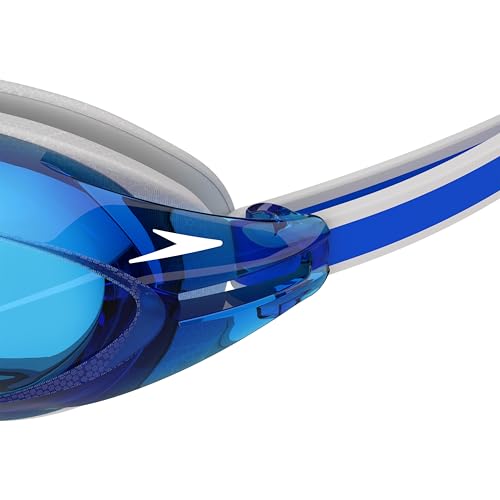 Speedo unisex-adult Swim Goggles Vanquisher - color: 3.0 Blue