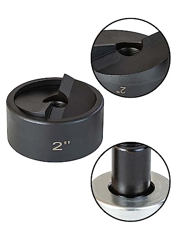 2" Conduit Knockout Punch with Manual Draw Stud 2.42" Hole - style: 2" knockout punch