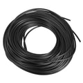 uxcell Screen Spline, 0.19"x100FT Round Window Screen Repair Retainer Spline for Door Window Screens Replacement, Black - size: 0.19" x 100ft