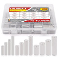 120Pcs 12 Kinds M6 M8 M10 304 Stainless Steel Dowel Pin Cylindrical Shelf Support Peg Pin Rod Fasten Elements Assortment Kit - size: M6/M8/M10