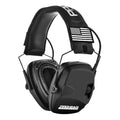 PROHEAR Electronic Ear Protection with Gel Pads for Shooting with 4X Sound Amplification, Gun Range Hearing Protection Muffs, NRR 23dB Noise Reduction Headphones for Hunting, Black - style: Electronic-black-gep02