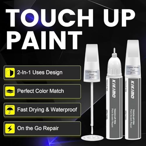 KIKIMO for Subaru Touch Up Paint(Geyser Blue(UAT)) - color: Geyser Blue(UAT) for 2025 Outback/2024 Crosstek
