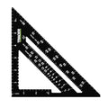 TRACER 7 in Aluminum Rafter Square - Framing Carpenter Triangle Ruler - size: 7 inch