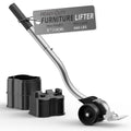 Lengthening Furniture Lifter Tool with Height-Adjustable Base – Ideal for Heavy Furniture Movers Sliders and Wheels Lifts Furniture Easily Without Effort up to 660 lbs (Innovative Lifter - M Sliver)