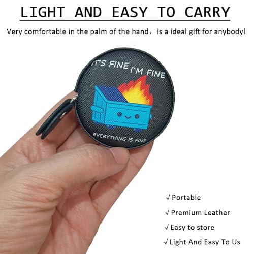 Tape Measure for Body Measuring Fabric Sewing Tailor Ruler Flexible Soft Pocket Small Mini Body Measurement Cloth Measuring Tape 60 Inch Premium Leather Retractable Tape Measure - color: Fire 1 pack