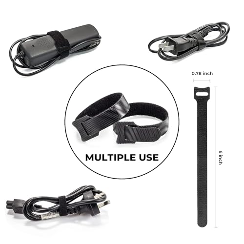 Cable Management Organizer Kit, Desk Cable Organizer, Cable Management Under Desk, Wire Management and Cord Organizer for Home, Office, Standing Desk