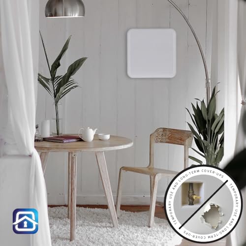 EverSafe EZ-Patch Dual-Function Wall Repair Access Panel, Easy Patch, No-Tool, Removable, 10" x 10" - size: 10" x 10"