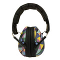 BANZ Kidz Earmuffs 2 Years & Older - Loud Noise Cancelling, Size Adjustable - color: Kaleidoscope