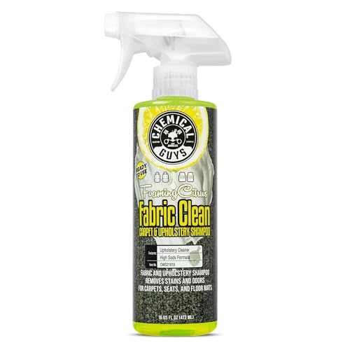Chemical Guys, Citrus Fabric & Carpet Cleaner, Ready-to-Use Spray, 16 oz - size: 16 oz