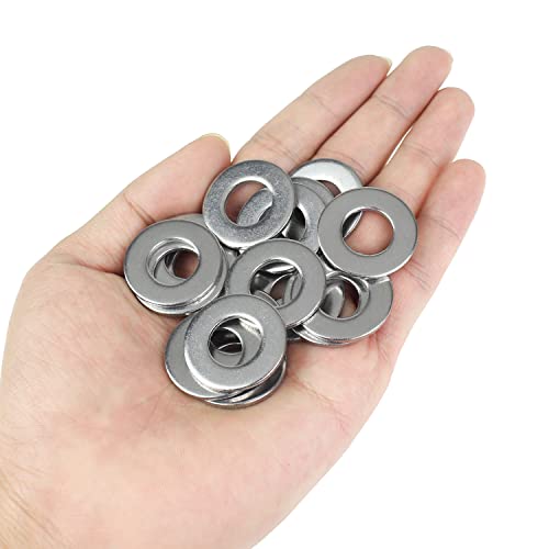 1/2 Inch Flat Washers, 304 Stainless Steel Flat Washers, 25 Pieces - size: 1/2" (25 Pieces)