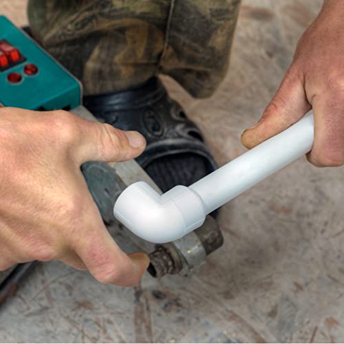 Xuniea 42 Pieces 1 Inch PVC Pipe Fittings Elbow Set Tent Connection Tee Heavy Duty PVC Elbow Fittings for Greenhouse Shed Pipe, Furniture Build and More - size: 1 Inch