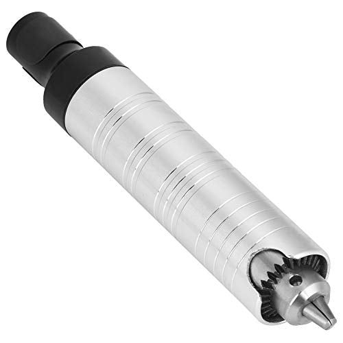 Stainless Steel Handpiece Chuck, Flex Shaft Rotary Tool, 0.3-4mm Drill Chuck Key for Flexible Shaft Grinding Machine Handle Tool