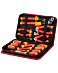 VEVOR Insulated Screwdriver Set, 12-Piece Professional Electrical Screwdriver Set, 1000V Insulated Electrician Tool Set, with Magnetic Phillips Slotted Tips, Insulated Pliers, and Diagonal Pliers - style: 12pcs