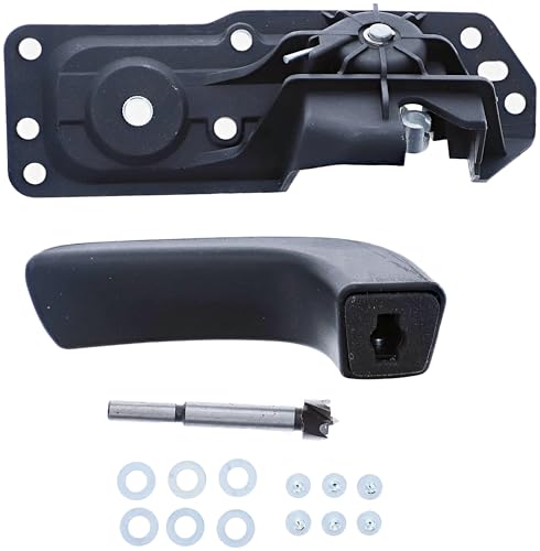 Dorman 80374 Interior Door Handle Compatible with Select Cadillac / Chevrolet / GMC Models, Black; Textured