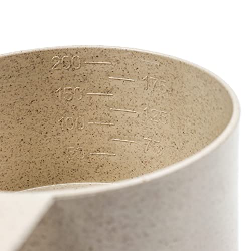 Beille Cream Wheat Straw 10PC Measuring Cups Spoons Set