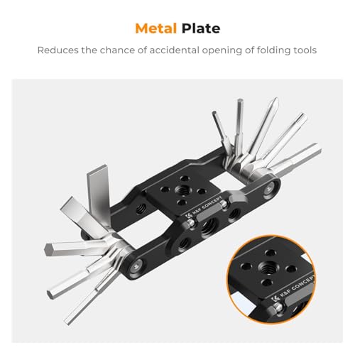 K&F CONCEPT Folding Hex Key Set with Screwdrivers