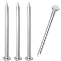VGBUY 800PCS Stainless Steel Hardware Nails - 1 Inch Flat Head Nails for Hanging Pictures, Wall & Wood Finishing - color: Silver, size: 1 in
