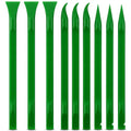 Crevice Cleaning Tool, 9 PCS Carbon Fiber Plastic Scraper Tool Set for Car Detailing - color: Green