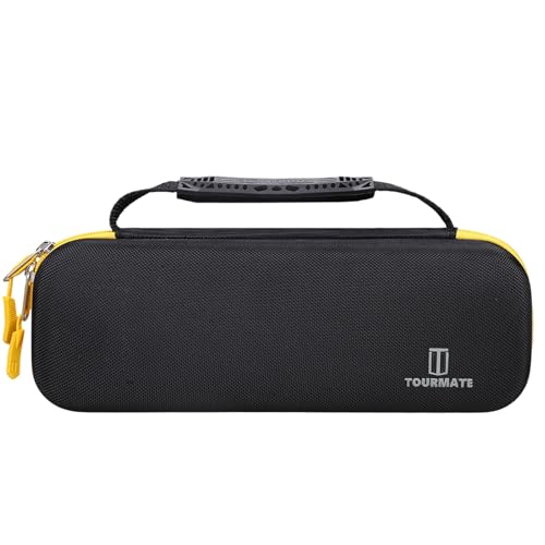 Hard Storage Case for HURRICANE/MECHEER/WFOEJEJ/WORKPRO/Milwaukee Wood Chisel Set - Travel Box Suitable for 4/8 Piece&Complete Sets of Chisels(Box for Sale) (Black & Yellow, S (4 PCS)) - size: S (4 PCS)