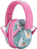 Snug Kids Earmuffs – Noise Reduction for Toddlers & Children – Adjustable, Lightweight, Foldable, Soft & Comfortable - color: Llamas