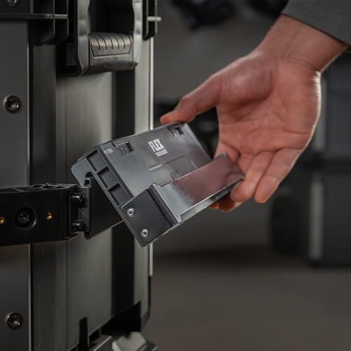 FLEX TRACK-LOCK Wall Mount Storage System Belt & Tool Rack - FS1520 - style: Belt & Tool Rack