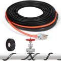 6FT （3~200FT） Heat Tape for Water Pipes, -40°F Deicing Heating Cable, Freeze Protected Water Pipe Heating Cable,120V 5W/ft - style: 6FT