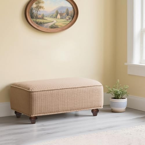 Furniture Legs, Wood Sofa Legs, Turned Couch Legs, Round Furniture Feet for Dresser, Sideboard, Recliner, Coffee Table (Dark Brown, 3 inch) - size: 3 inch